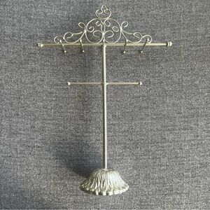 Metallic Jewelry Tree Stand / Organizer